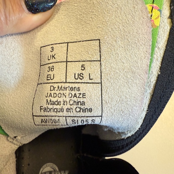 Dr. Martens Jadon Daze Platform Combat Boots Size 5 (3 UK) Rare hard to find - Picture 9 of 10